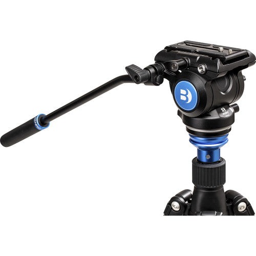Benro S4PRO Fluid Video Head 8.8 lb Max 2 Step Counterbalance 3/8"-16 Head Mount