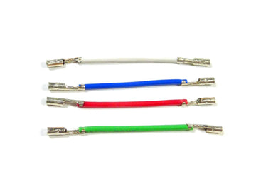Universal Lead Wires & Silver Contacts for DJ LP Phonograph Turntable Headshell