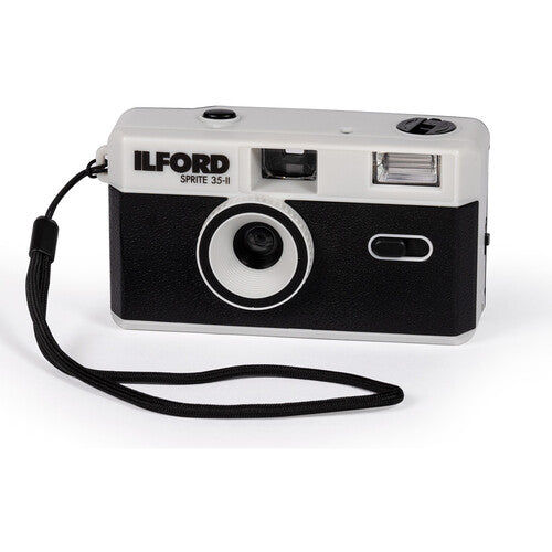 ILFORD Sprite 35-II 35mm Reusable Film Camera (Black & Silver)