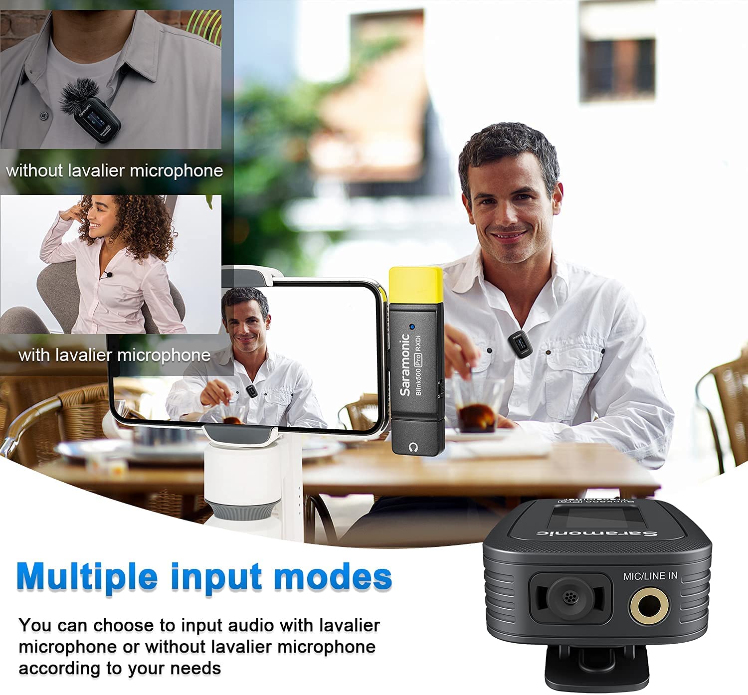 Saramonic BLINK500PROB4 Audio Product Image