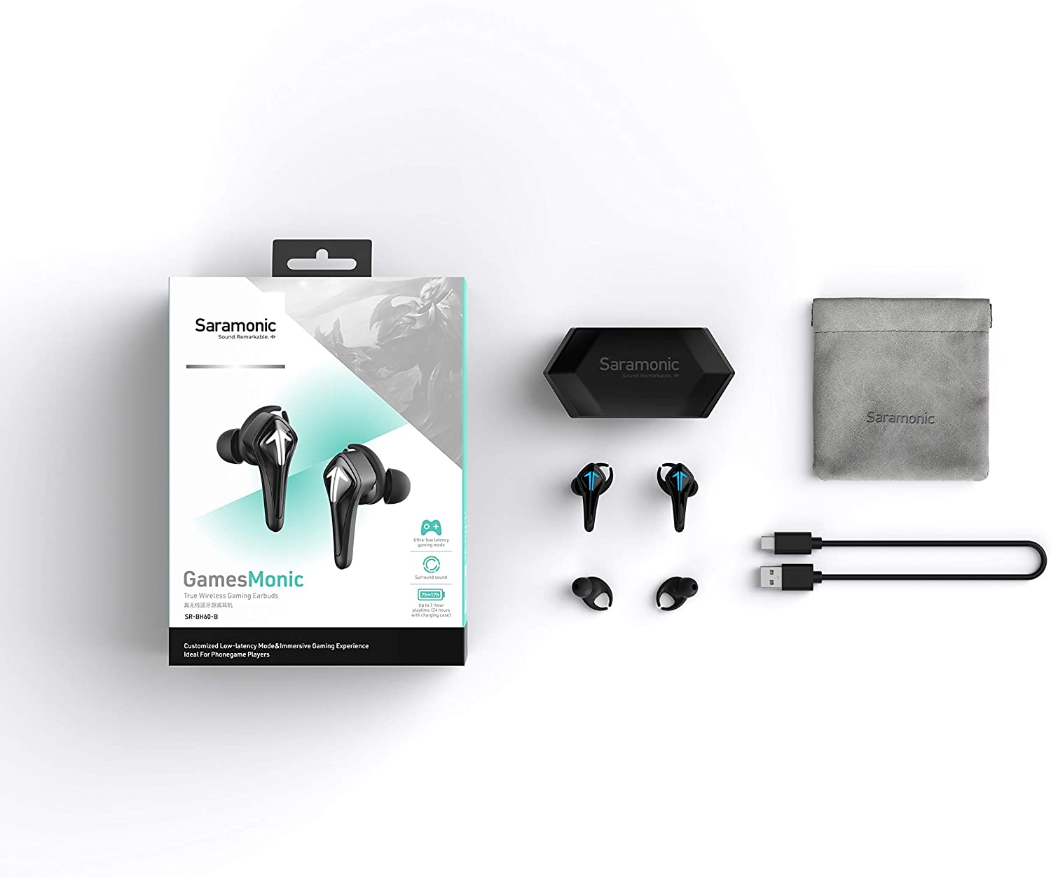 Saramonic SR-BH60-B Audio Product Image