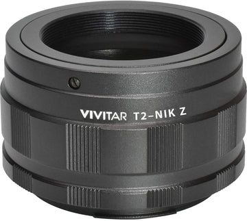 Vivitar T2 T-Mount to Z-Mount Adapter 4 Nikon Z5 6 6II 7 7II 9 50 FC HF-T2-NIK-Z