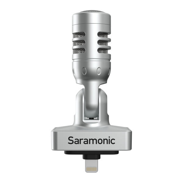 Saramonic SmartMicMTV11Di Stereo Condenser Mic W/ Furry 4 Lightning iPhone iPad