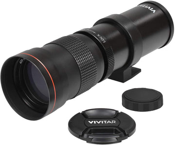 Vivitar 420-800mm f/8.3 Manual Focus Telephoto Zoom Lens (T Mount Not Included)