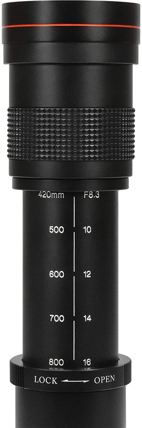 VCC V-420800-NOC-T2NIKF Camera Lens Product Image