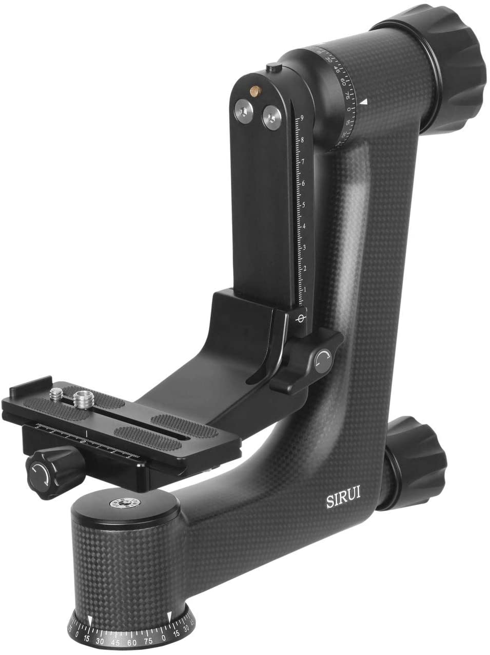 SIRUI PH-Series Carbon Fiber Gimbal Head PH-30 55lb Load 1/4"-20 & 3/8"-16