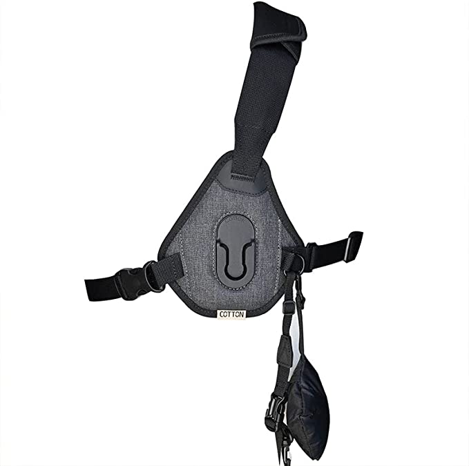 Cotton Carrier Grey Skout G2 - For Binoculars - Sling Style Harness - 475GREY