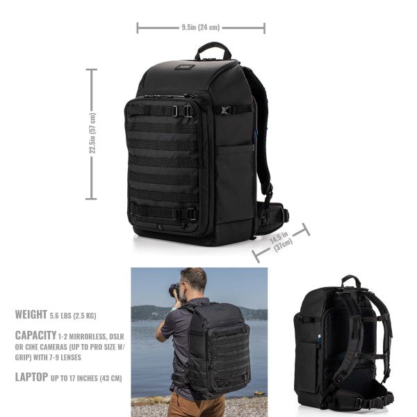 Tenba Axis v2 32L DSLR & Mirrorless Camera Backpack 17" Laptop – Black 637-758