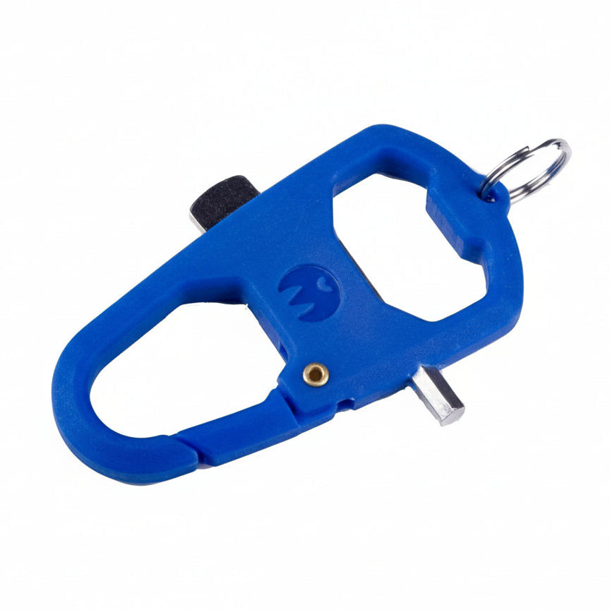 3 Legged Thing Toolz Multi-Tool Carabiner Keyring Hex Coin Key Bottle Opener