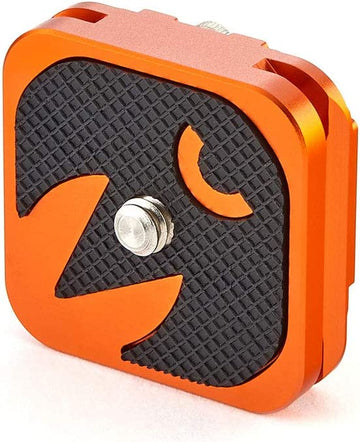 3 Legged Thing QR4-EQ 38x38mm (1.49x1.49") Arca Quick Release, Orange Anodized
