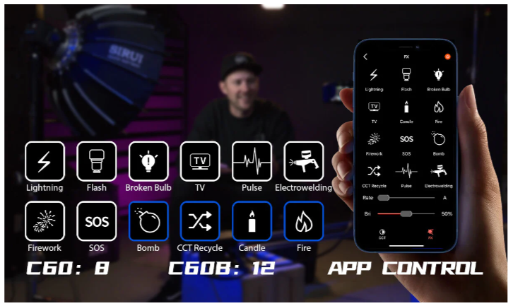 Sirui C60 Lighting Product Image