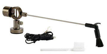 VCC Auto Vinyl Record LP Cleaning Arm Adjustable Anti Static Carbon-Fiber Brush CF-VRCA