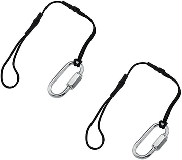 Camera Safety Tether Strap W/ Screw Lock for DSLR & Mirrorless Cameras (2 Pack)