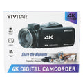 Vivitar DVR4K-BLK Camcorder Product Image