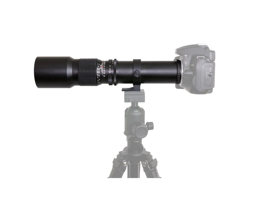 Vivitar 500mm f/8 Universal Telephoto Lens & T-Mount For Canon EF/ EF-S V500PRECAN-NOC  nbnb