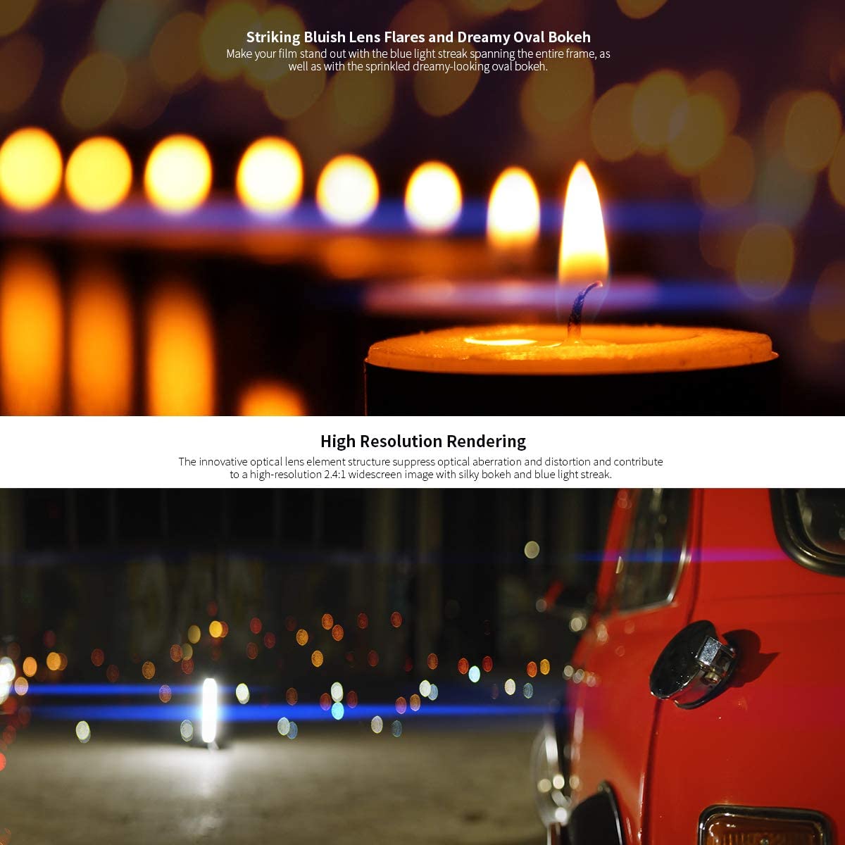 Sirui SR75-E Camera Lens Product Image