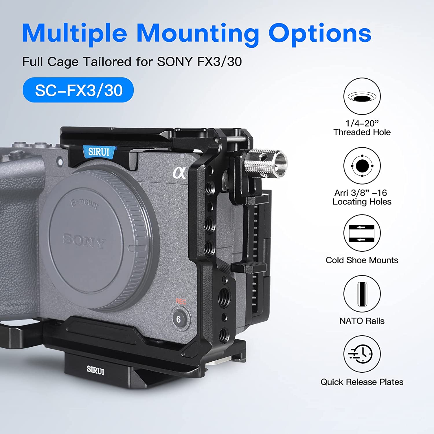 Sirui SC-FX3/30 Camera Straps & Mounts Product Image
