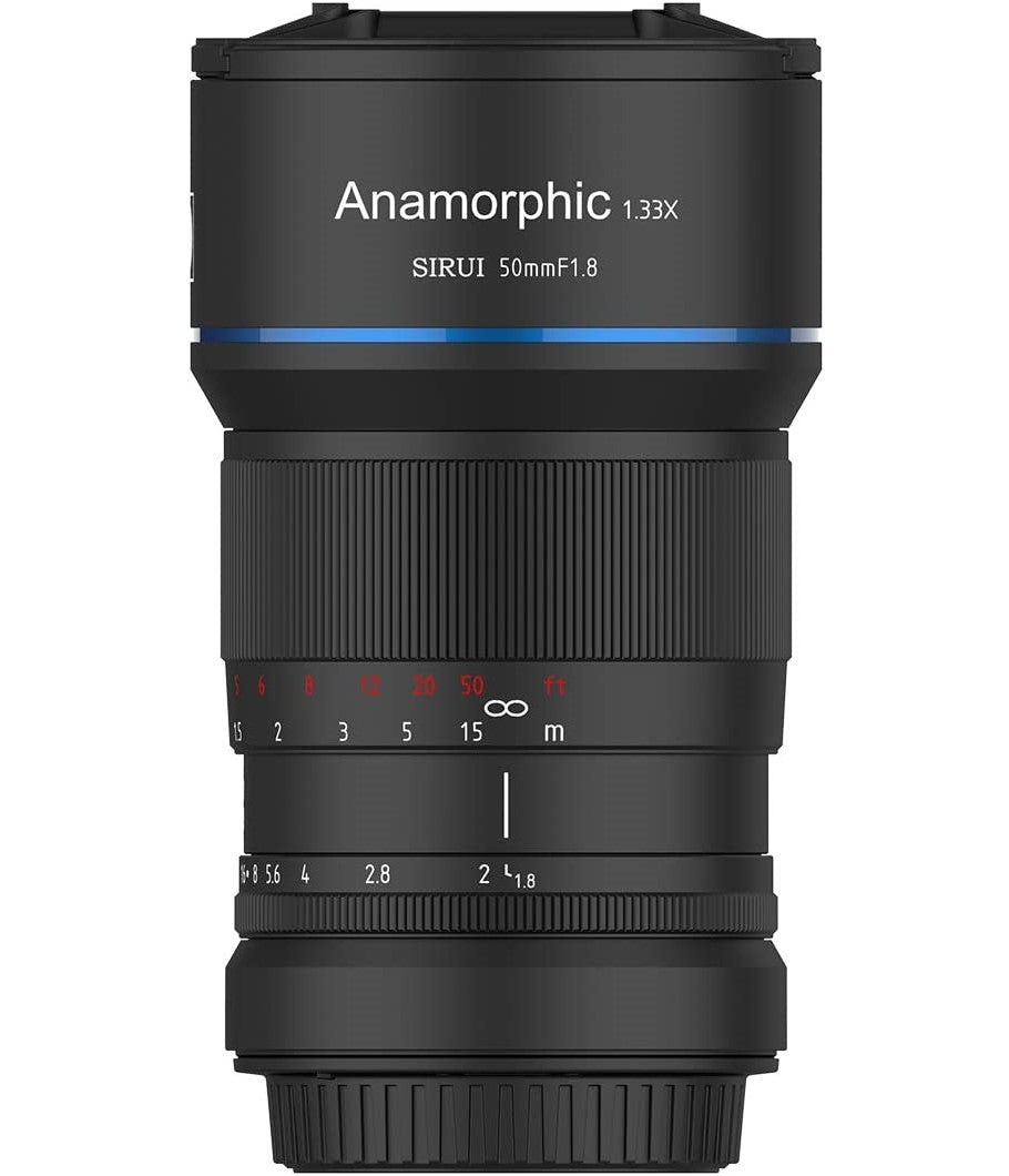 SIRUI 50mm F1.8 1.33X Anamorphic Lens for E Mount APS-C Cameras