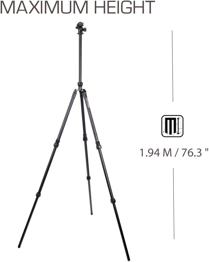 3 Legged Thing Charles 2.0 Magnesium Tripod Kit AirHed Pro 88lb CHARLESKITDARK2