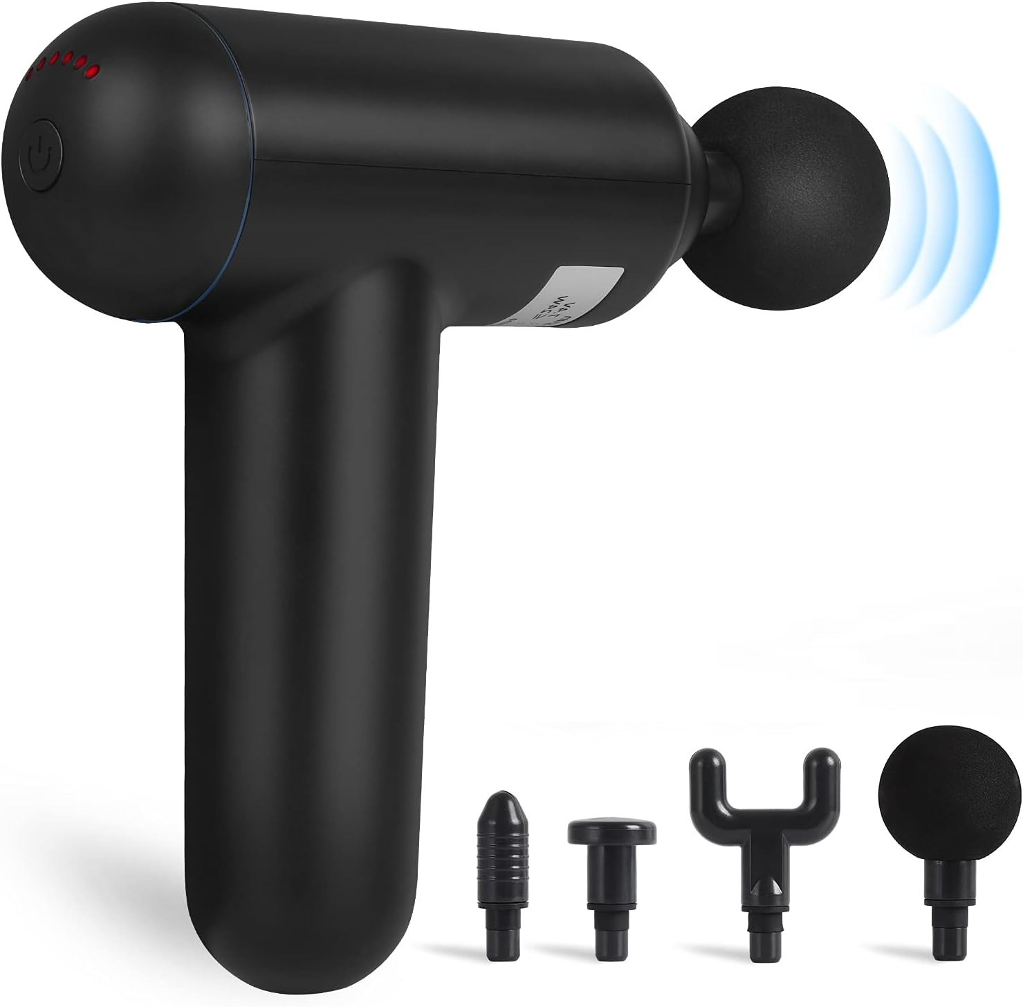 Vivitar Vivispa Mini Deep Tissue Massage Gun Neck Back USB-C MS1720-BLK