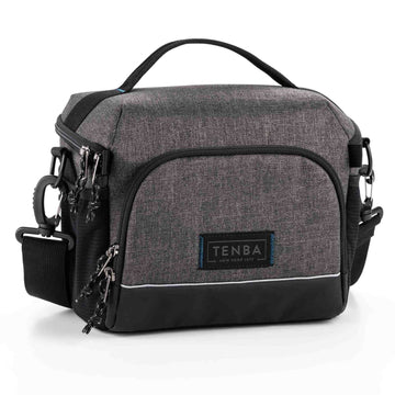 Tenba Skyline v2 Shoulder Bag 10 Mirrorless DSLR Cameras Lenses - Gray 637-783