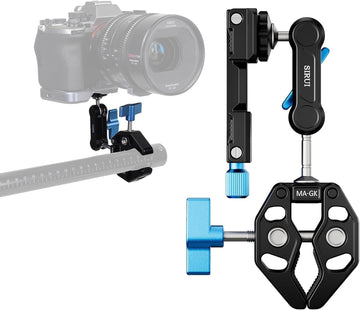 SIRUI Magic Camera Super Clamp w/ Phone Mount 1/4"-20 3/8"-16   MA-GK Black
