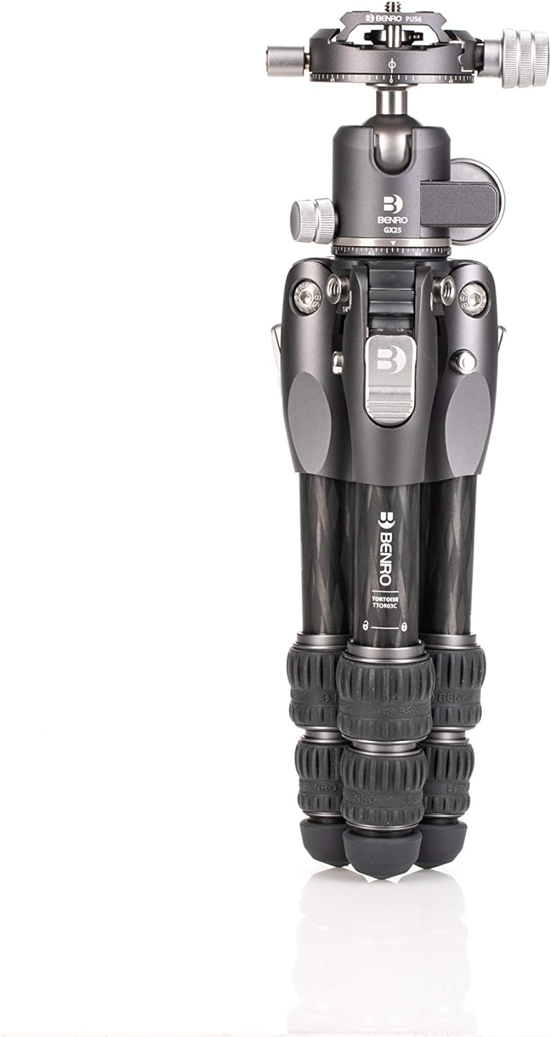 Benro Tortoise Series TTOR03C Carbon Fiber Tripod GX25 Head TTOR03C+GX25
