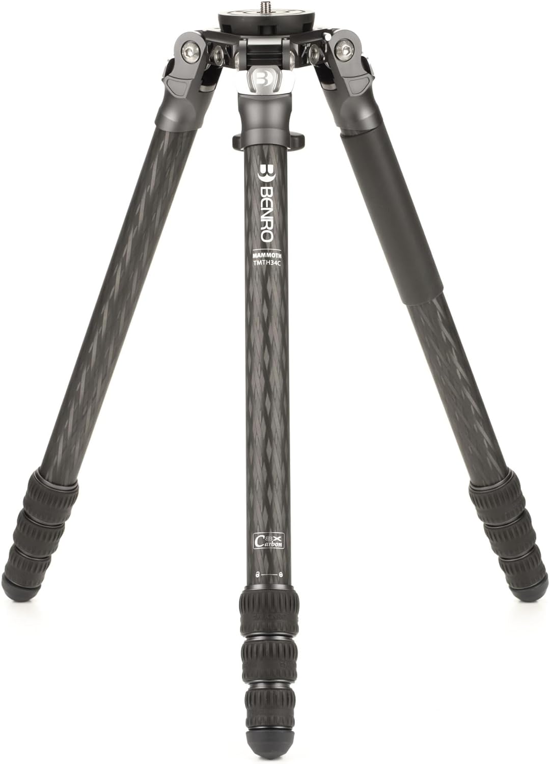Benro Mammoth TMTH34C Carbon Fiber 3 Series 4 Section Tripod 39 Lb Load