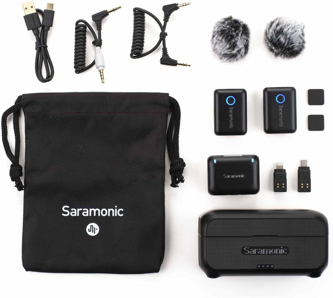 Saramonic Blink 500+ B2 2-Person Wireless Mic System USB-C Lightning Compatible