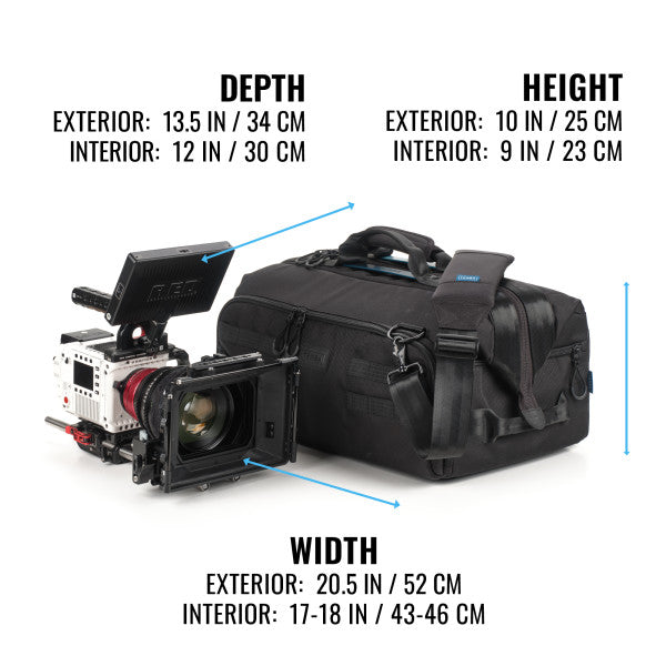 Tenba Cineluxe v2 Shoulder Bag 21 - Black (637-524)