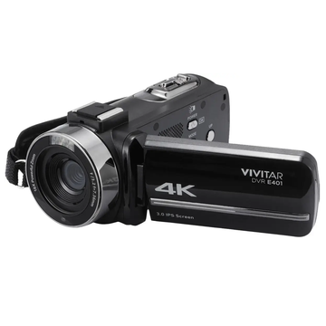 Vivitar 4K Digital camcorder Black DVRE401-BLK-STK-4