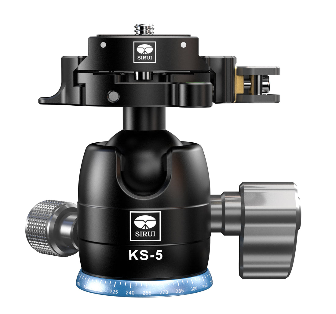 Sirui KS-5 Low Gravity Quick Release Ball Head w/ Magnetic Allen Key