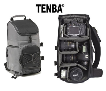 Tenba 632-632 Shootout Sling Medium Bag Silver/Black