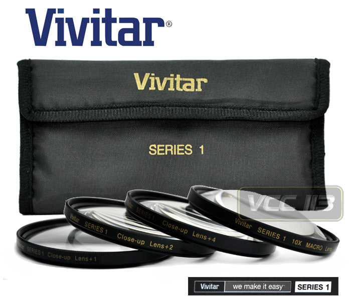 VIVITAR Close-Up Set 72MM BLACK +1+2+4+10 VIV-CL-72